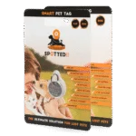 Medaglietta per cani e gatti M, impermeabile – Spotted! Pro - immagine 3
