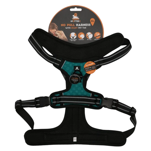 Pettorina per cani anti trazione con maniglia, verde XL – Spotted! Pro No Pull