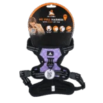 Pettorina anti tiro per cani con maniglia, viola XXS – Spotted! Pro No Pull