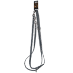 Guinzaglio da addestramento per cani in pelle, grigio, 250 cm x 16 mm – Spotted! Pro - immagine 2