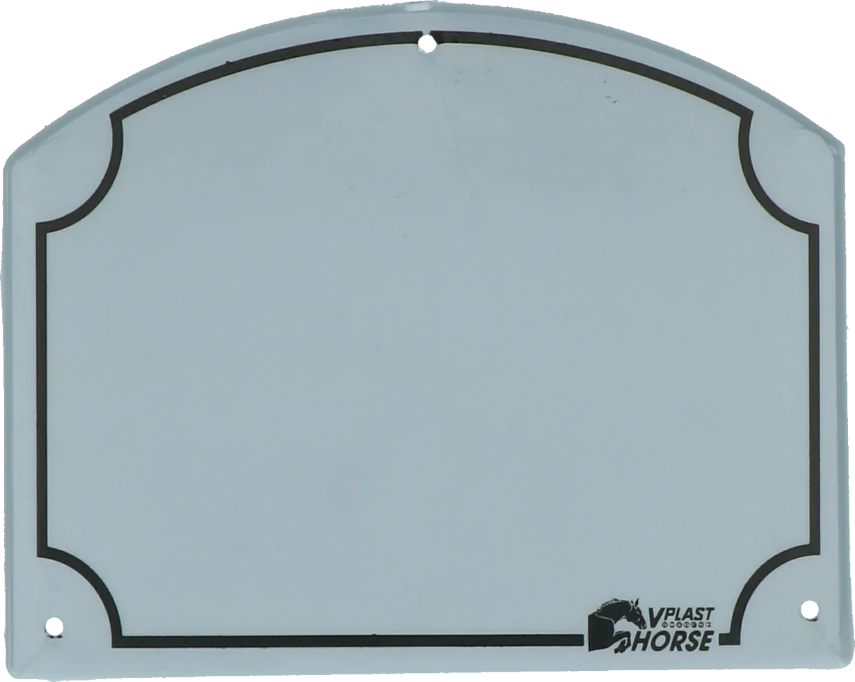 Lavagna per la stalla in plastica 11 x 13 cm – Vplast - immagine 1