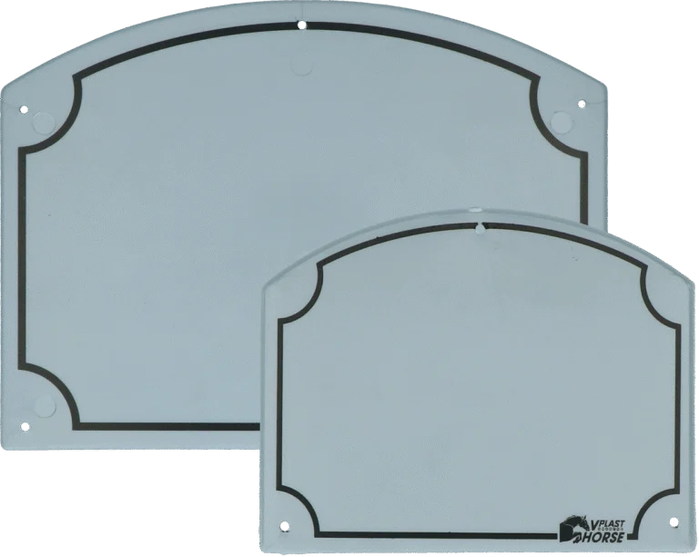 Lavagna per scuderia in plastica 20 x 27 cm – Vplast
