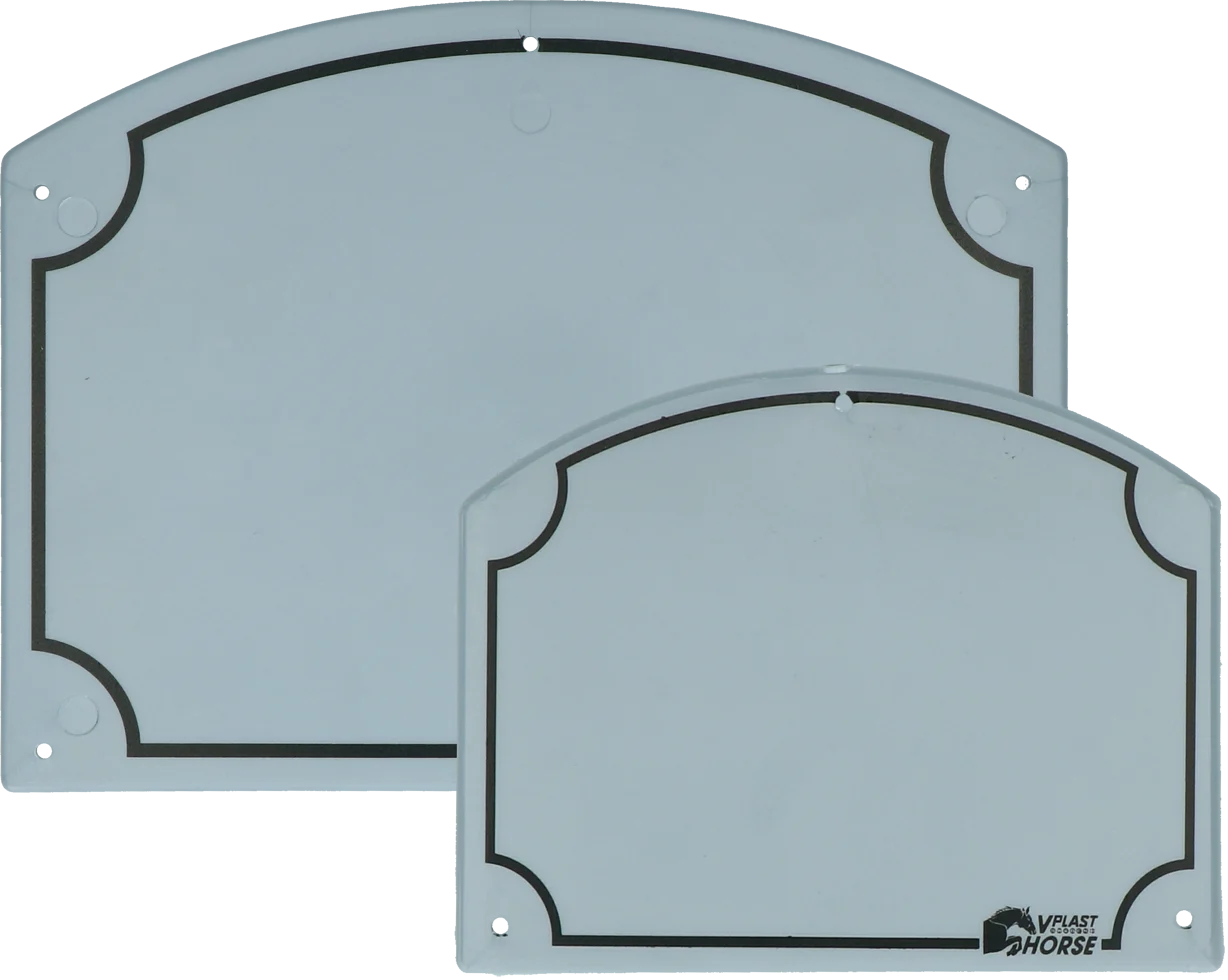 Lavagna per scuderia in plastica 20 x 27 cm – Vplast - immagine 1