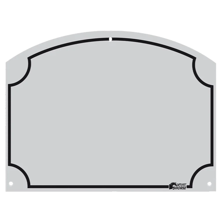 Targhetta per box in plastica ABS 70 x 95 mm – Vplast
