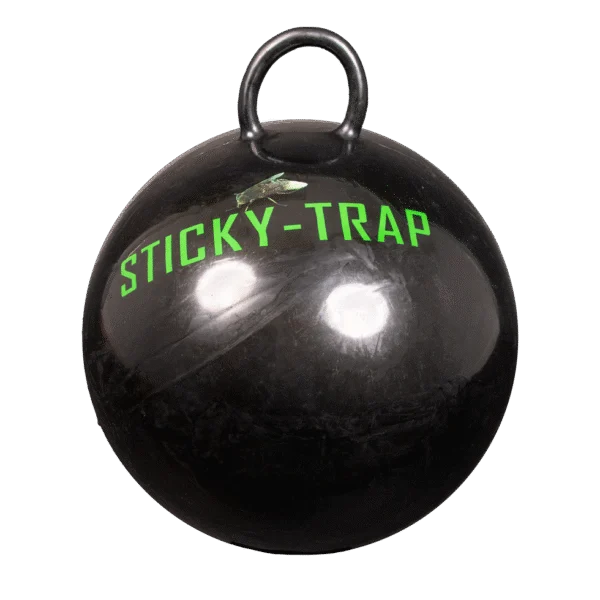 Palla antitafani da appendere, nera, 60 cm – Sticky Trap Bal