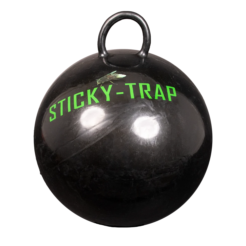 STIC50457.png Palla antitafani da appendere, nera, 60 cm – Sticky Trap Bal - immagine 1