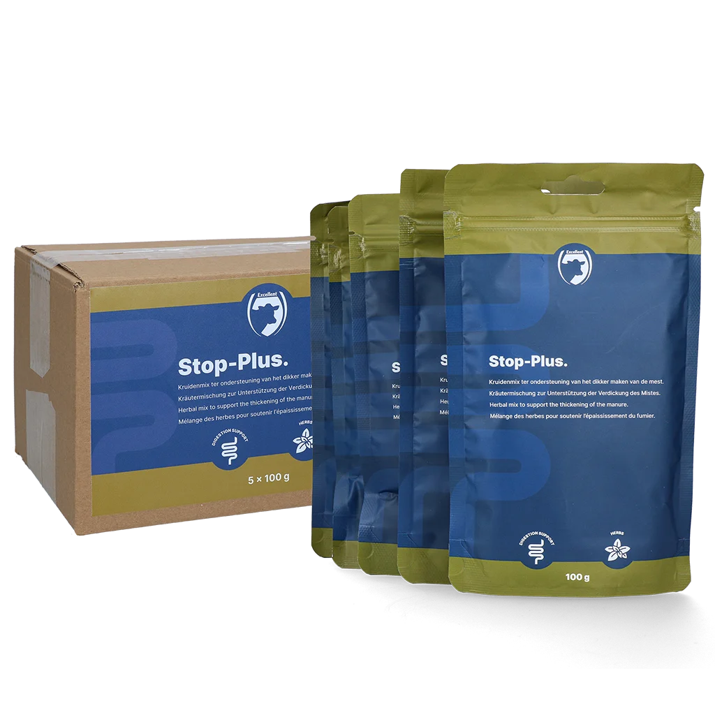 STOP005.png Miscela di erbe per bovini, 5 x 100 g – Excellent Stop Plus - immagine 1