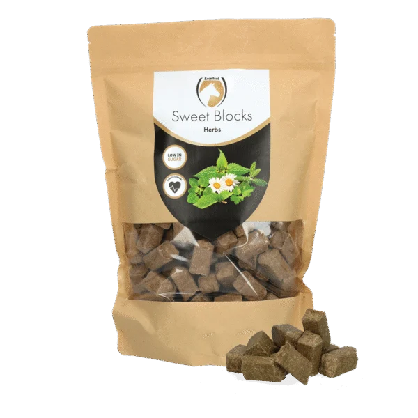 Snack per cavalli alle erbe, 1 kg – Excellent Horse Sweet Blocks Herbs