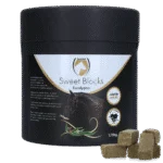 Snack per cavalli all’eucalipto, a basso contenuto di zuccheri, 1,2 kg – Excellent Horse Sweet Blocks