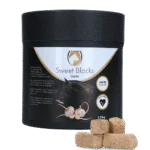 Snack per cavalli all’aglio, a basso contenuto di zuccheri, 1,2 kg – Excellent Horse Sweet Blocks