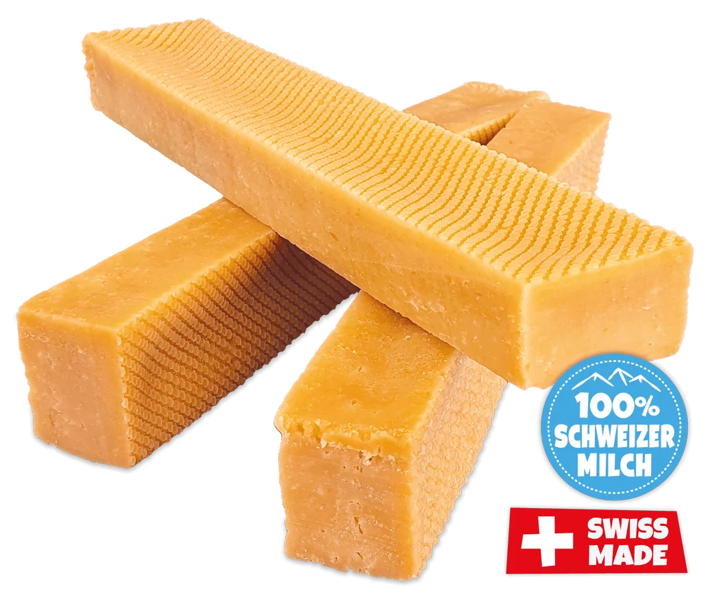 Barretta al formaggio per cani, senza lattosio – SwissCowers Cheese Bars Original S - immagine 2