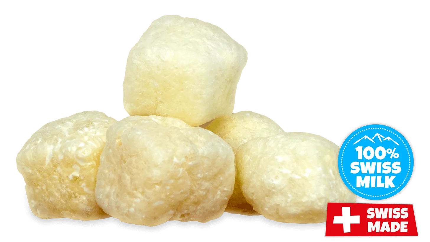 Snack al formaggio per cani, croccanti, 28 premi – SwissCowers Cheese Crunchies Original - immagine 3