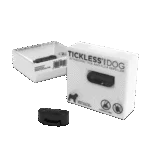 Repellente per zecche e pulci per cani di piccola taglia, ricaricabile, nero – Tickless Mini Dog