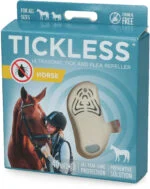 Repellente per zecche per cavalli a ultrasuoni, beige – Tickless Horse - immagine 2