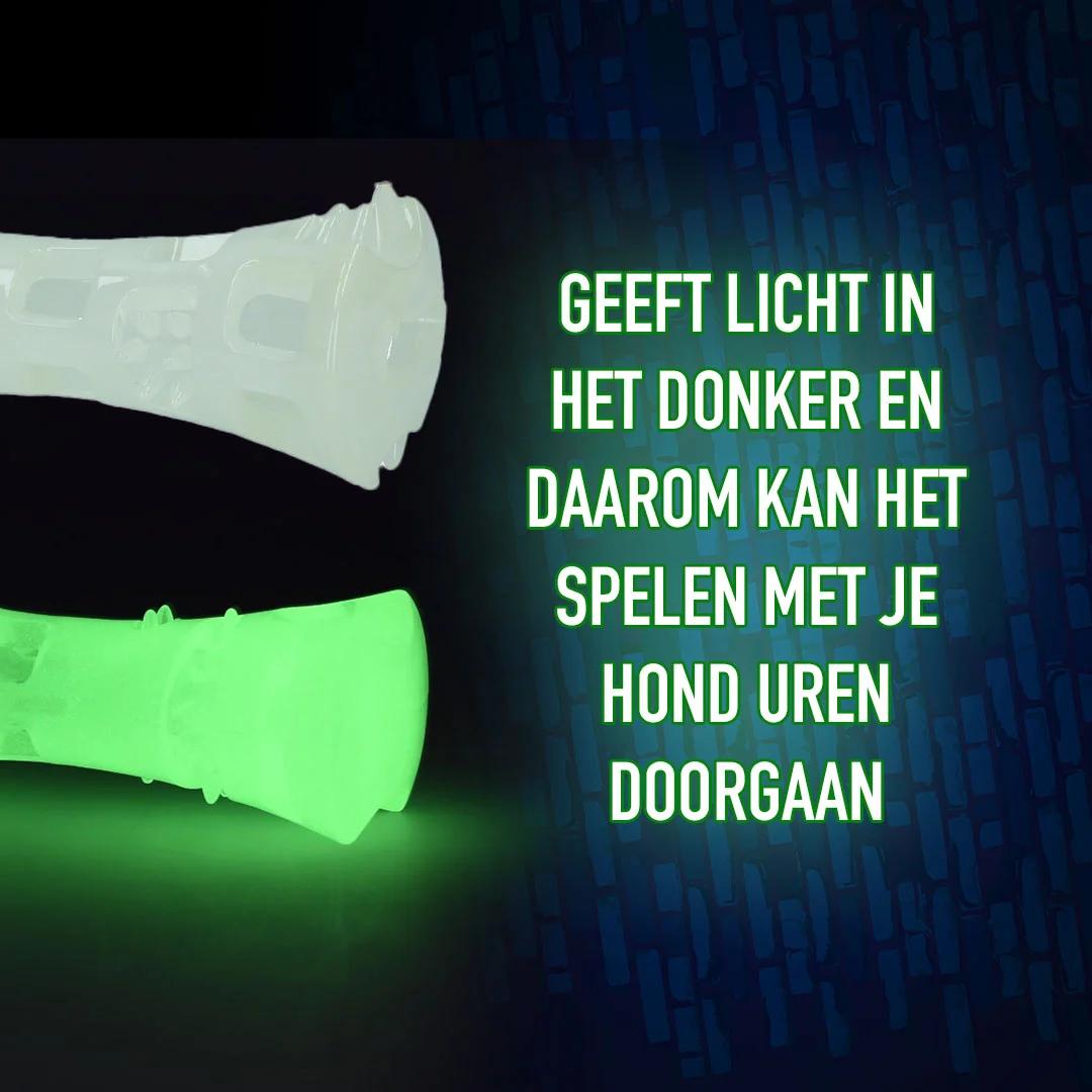 Osso da gioco luminoso per cani – 2 Glow Treat Bone of it's Own - immagine 4