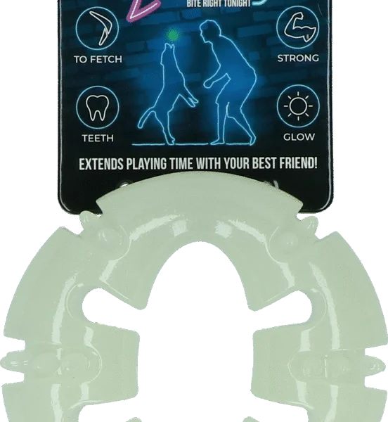 Giocattolo luminoso per cani – 2 Glow Bite Right Tonight