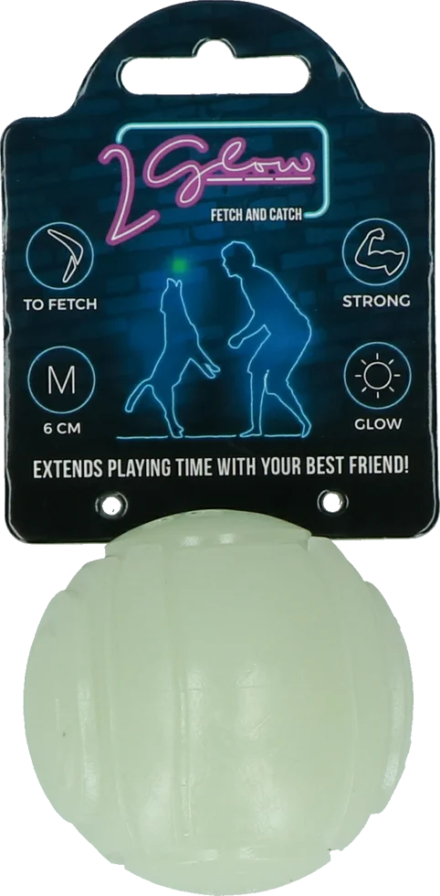 Gioco per cani che si illumina al buio – 2 Glow Fetch & Play - immagine 1