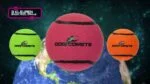 Palla da tennis per cani con squeaker M, Ø 6 cm, rosa – Dog Comets Neutron Star - immagine 2