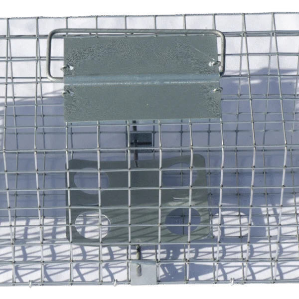 Trappola a tunnel in acciaio zincato per martore e ratti, 65 x 17 x 20 cm – Hofman Pest Control
