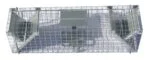 Trappola a tunnel in acciaio zincato per martore e ratti, 65 x 17 x 20 cm – Hofman Pest Control - immagine 3