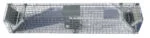 Trappola a tunnel in acciaio zincato per faine e ratti, 102 x 17 x 20 cm – Hofman Pest Control