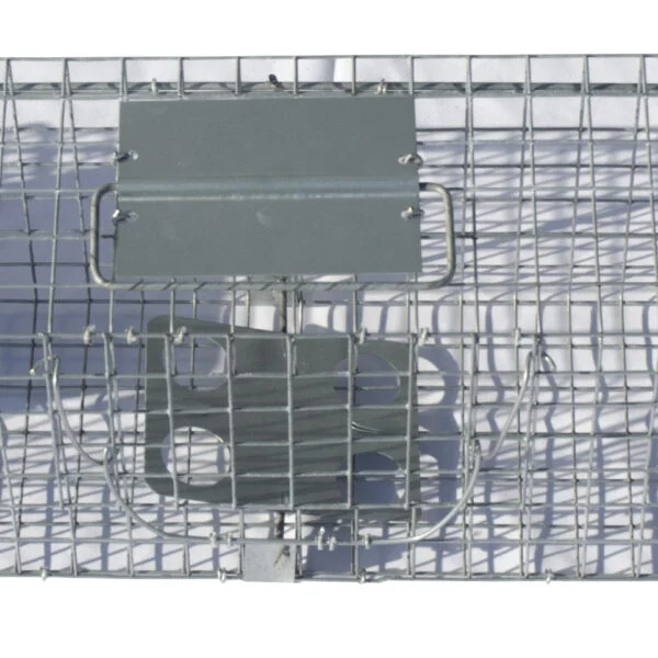 Trappola a tunnel in acciaio zincato per faine e ratti, 102 x 17 x 20 cm – Hofman Pest Control