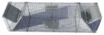 Trappola a tunnel in acciaio zincato per faine e ratti, 122 x 29 x 32 cm – Hofman Pest Control - immagine 2