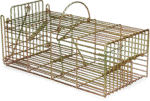 Trappola a ingresso per ratti, cattura viva, 18 x 36 x 12 cm – Hofman Pest Control - immagine 2