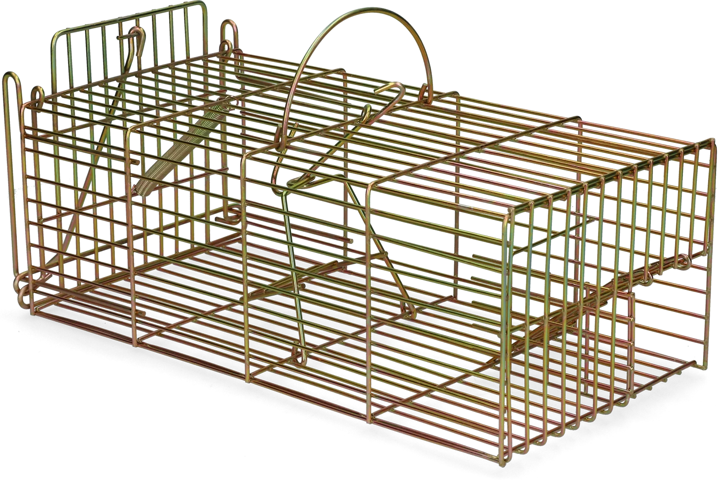 Trappola a ingresso per ratti, cattura viva, 18 x 36 x 12 cm – Hofman Pest Control - immagine 2