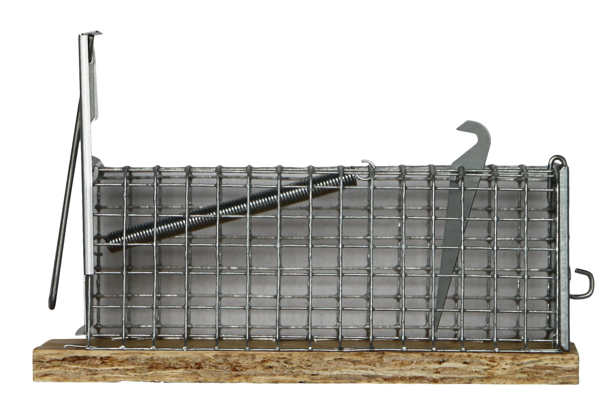 Trappola per topi con fondo in legno, 13 x 5 x 5 cm – Hofman Pest Control Dura - immagine 2