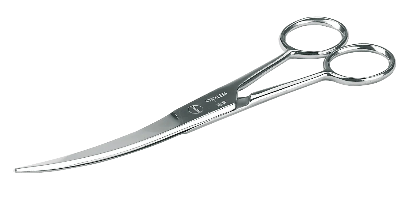 Forbici curve da toelettatura per cavalli 19 cm - immagine 1