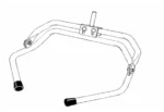 Staffa completa per estrattore per vitelli – Vink
