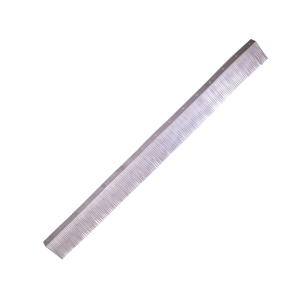 Dissuasore per uccelli in acciaio inox per tegole, 1000 mm, altezza dei denti 75 mm – VentiStrip XL75 - immagine 1