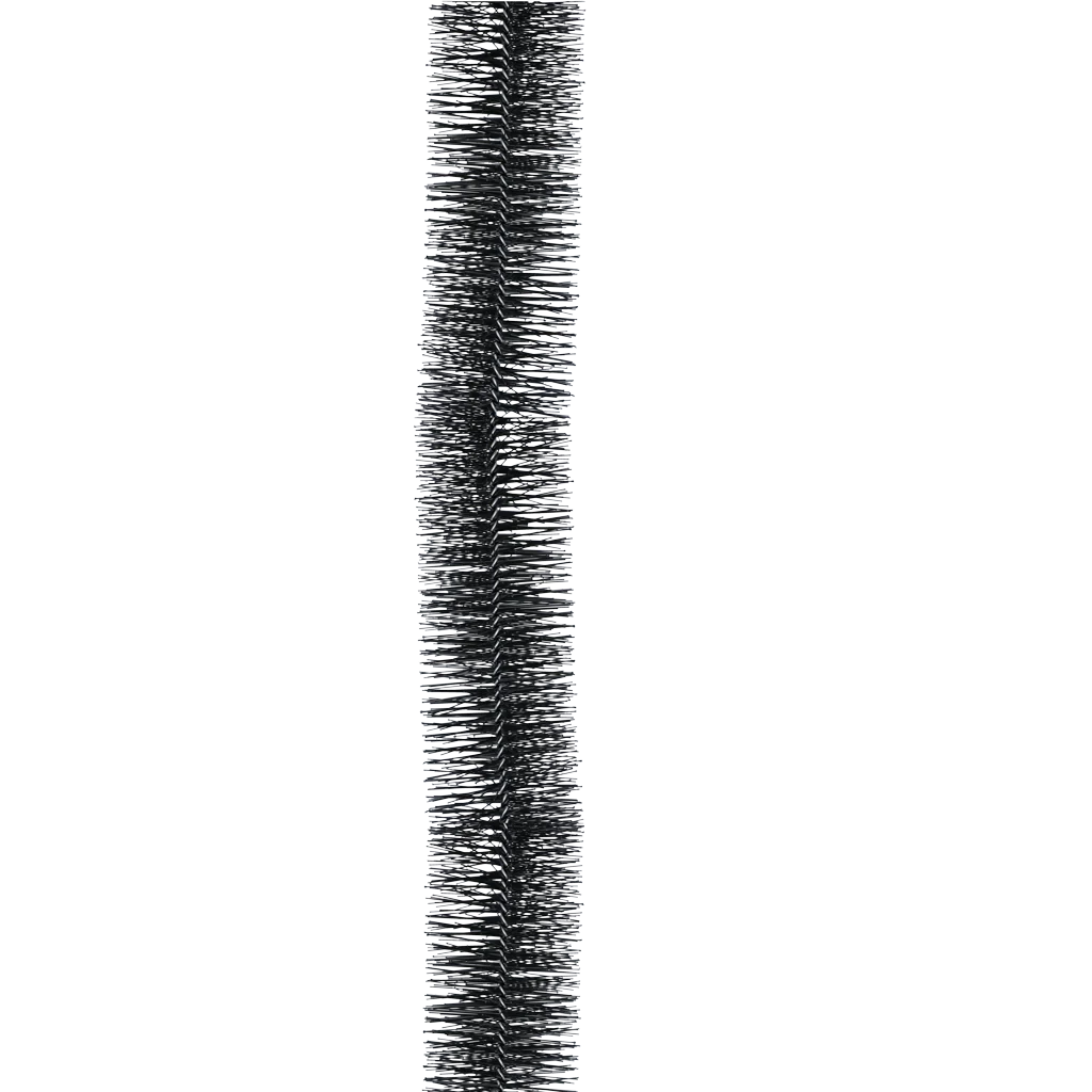 Spazzola dissuasore per tegole, 1 m, Ø 100 mm – VentiStrip VentiBrush - immagine 1
