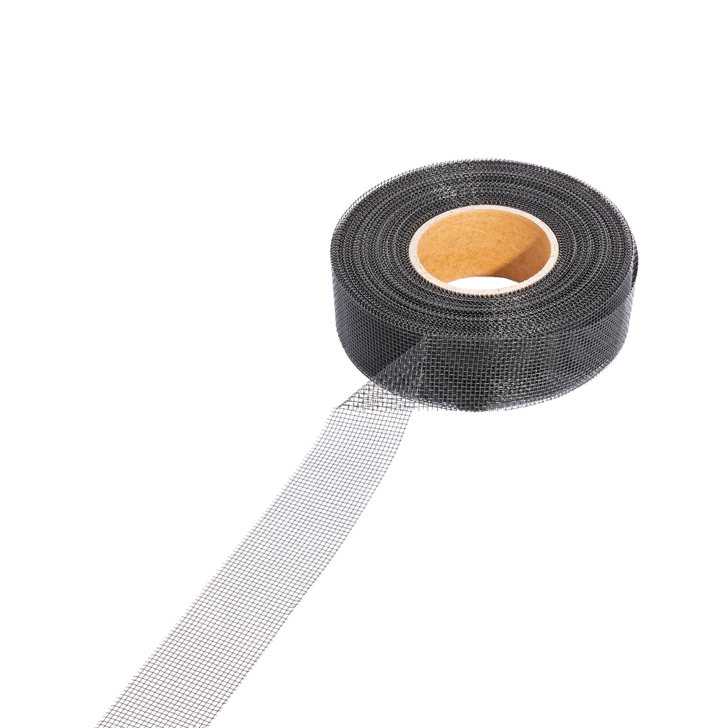 Fascia di ventilazione in acciaio inox contro gli animali infestanti, nera, 30 m x 5 cm – VentiStrip - immagine 2