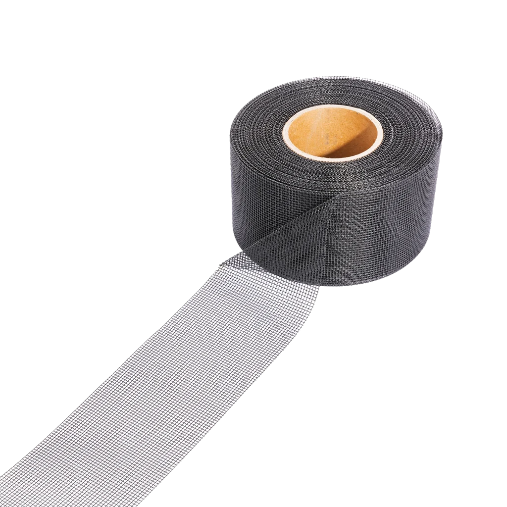 Nastro di ventilazione in acciaio inox antintrusione, nero, 30 m x 10 cm – VentiStrip - immagine 2