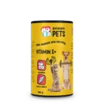 Polvere integratore per cani e gatti con vitamina E e selenio, 250 g – Excellent Pets Vitamin E+