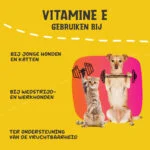 Polvere integratore per cani e gatti con vitamina E e selenio, 250 g – Excellent Pets Vitamin E+ - immagine 6