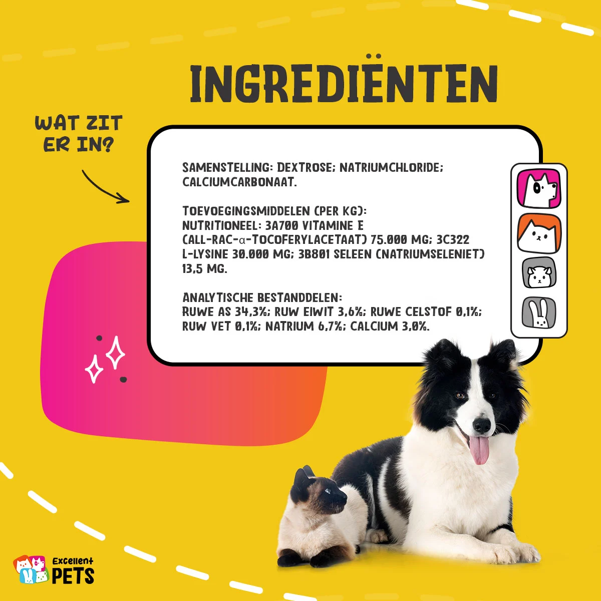 Polvere integratore per cani e gatti con vitamina E e selenio, 250 g – Excellent Pets Vitamin E+ - immagine 4