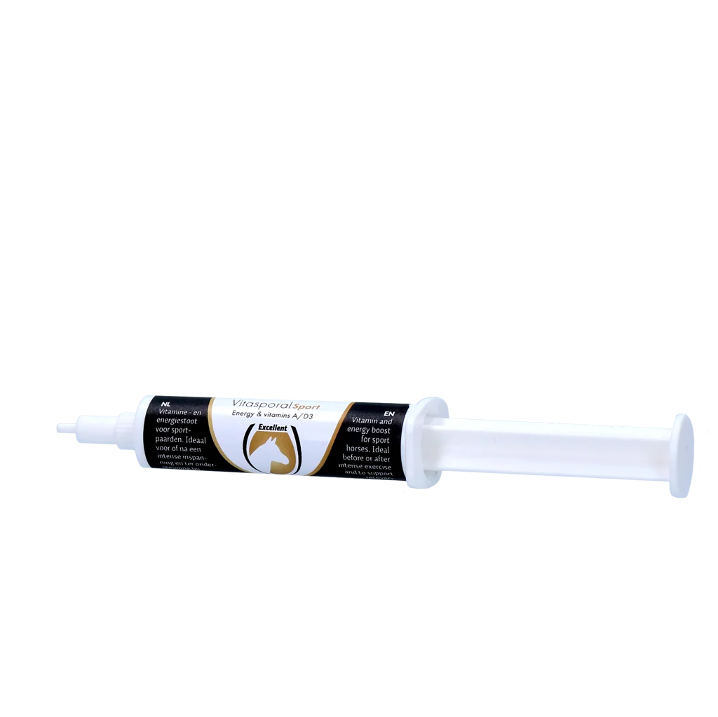 Integratore energetico per cavalli con vitamina A e D3, 12 ml – Excellent Horse Vitasporal Sport - immagine 2