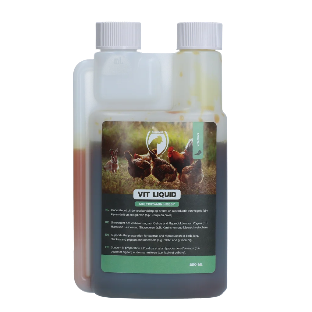 Multivitaminico liquido per galline, 250 ml – Excellent Vit Liquid Multivitamine Hobby - immagine 1