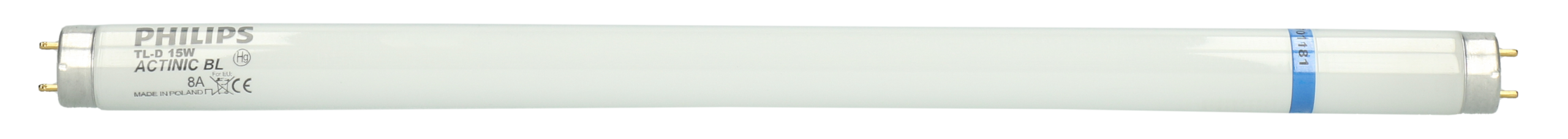 Tubo UV-A per lampada antimosche con rivestimento, 15 W, 45 cm (T8) – BL368 Hofman Pest Control