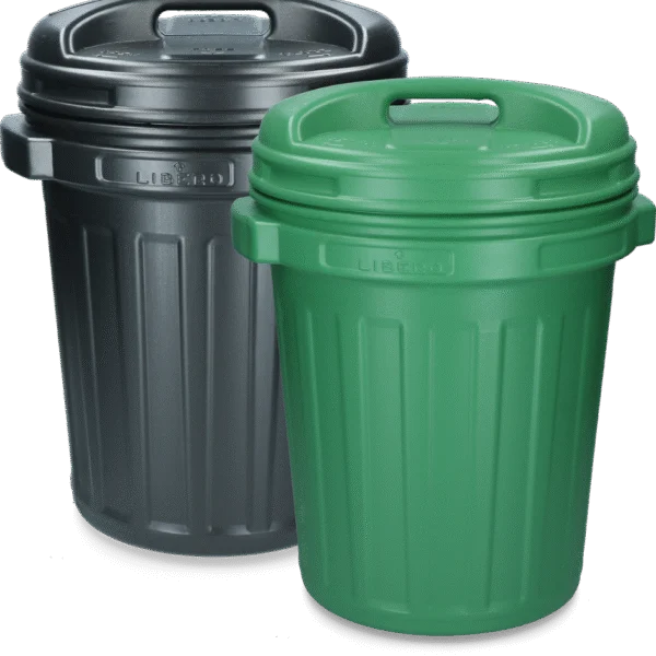 Contenitore per mangime con coperchio a vite, 40 l, Verde