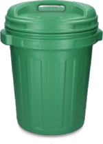 Contenitore per mangime con coperchio a vite, 40 l, Verde - immagine 2
