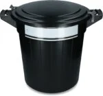 Contenitore per mangime con coperchio e chiusura, 40 l – Vplast - immagine 4
