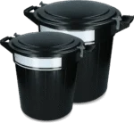 Contenitore per mangime con coperchio e chiusura, 40 l – Vplast