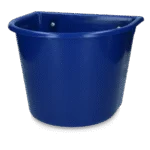 Mangiatoia da appendere con ganci, 15 l, blu scuro – Vplast