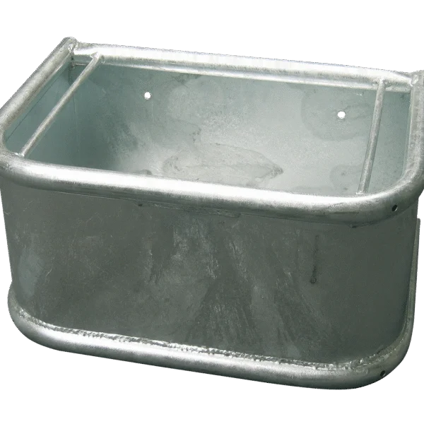 Mangiatoia per cavalli, zincata a caldo, circa 35 l
