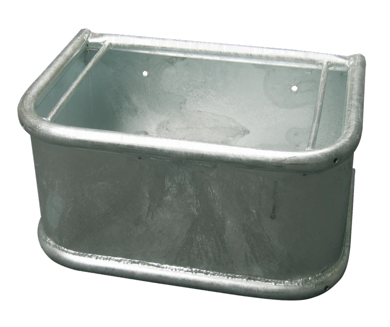 Mangiatoia per cavalli, zincata a caldo, circa 35 l