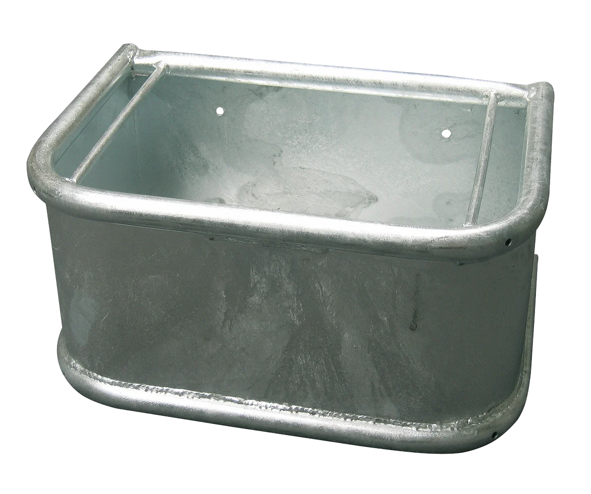 Mangiatoia per cavalli, zincata a caldo, circa 35 l - immagine 1